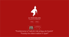 Desktop Screenshot of laendiablada.com